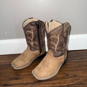 Old West Western Toddler Boots (size 6.5)